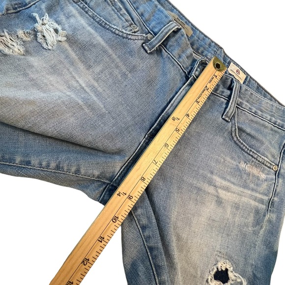 AG Nikki relaxed skinny distressed jeans 28 - Picture 8 of 11